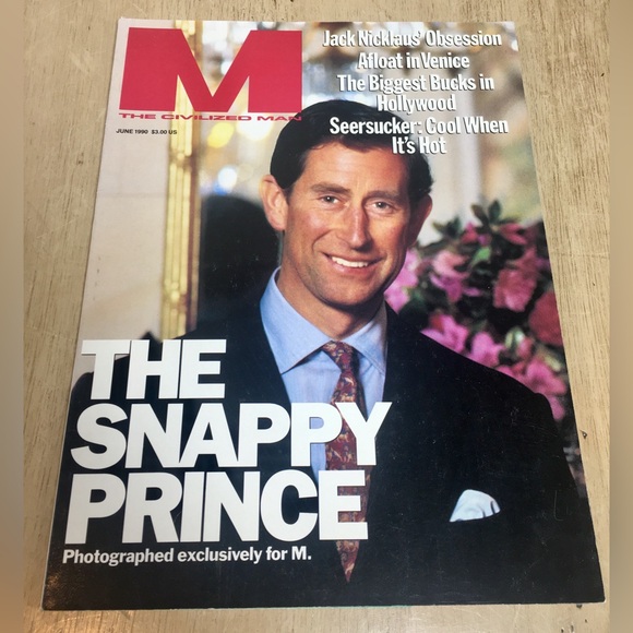 VTG King Charles III M The Civilized Man Magazine Cover Rare Collectible HTF - Picture 5 of 6